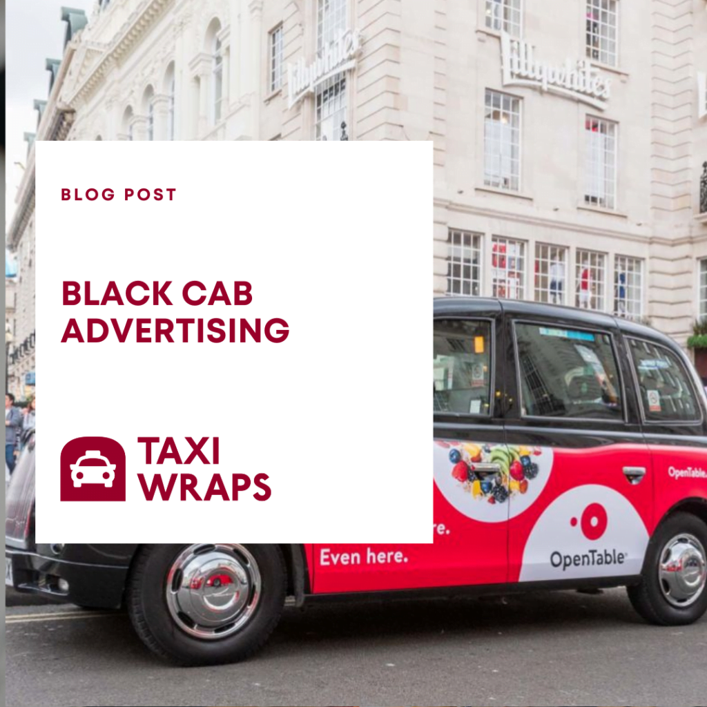 black cab advertising